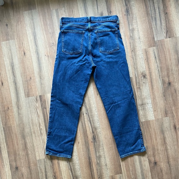 Old Navy Straight Dark Blue Jean - Picture 3 of 3